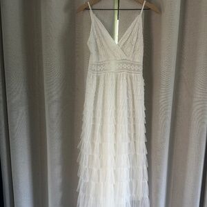 White dress